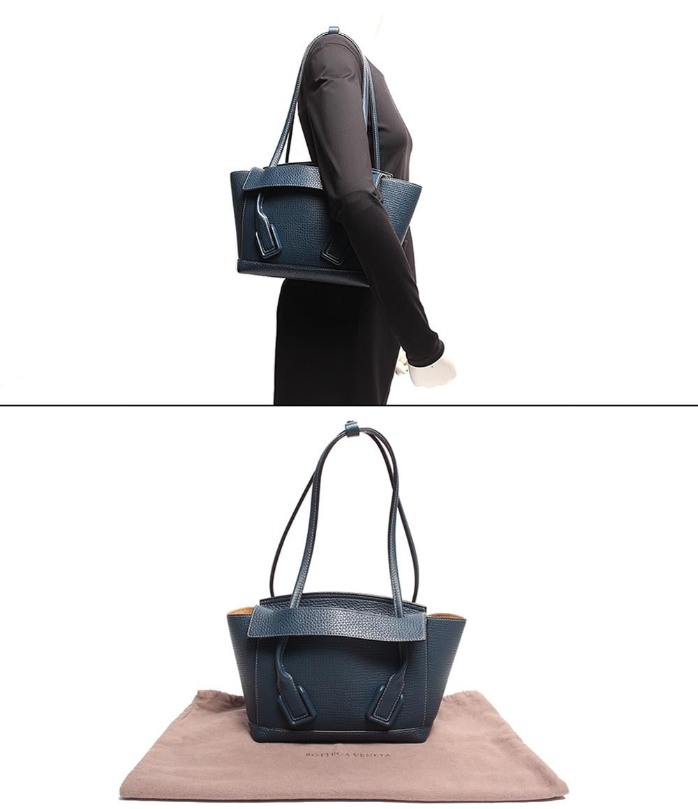 ボッテガ・ヴェネタ レザー ショルダーバッグ スモールザアルコ レディース BOTTEGA VENETA