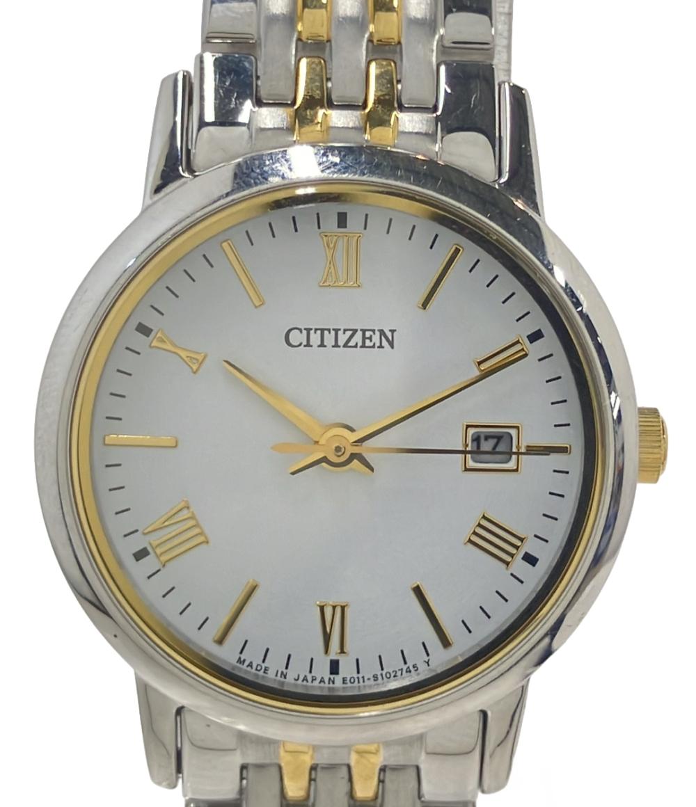 CITIZEN eco-drive E011 EW2090 レディース腕時計 CITIZEN eco-drive E011 EW2090 レディース腕時計 CITIZEN eco-drive