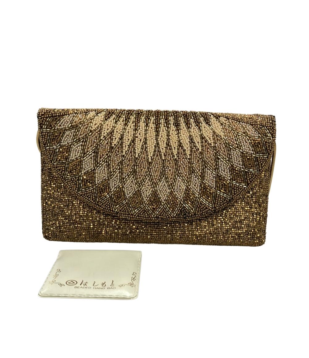 LUMY HASHIMOTO ショルダーバッグ ビーズバッグ 斜め掛け レディース ルミーはしもと