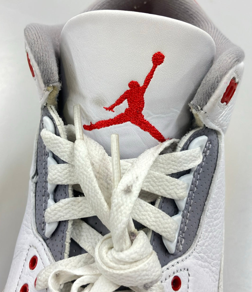 NIKE ミドルカットスニーカー AIR JORDAN 3 RETRO DN3707-160 メンズ SIZE 27.5 ナイキ