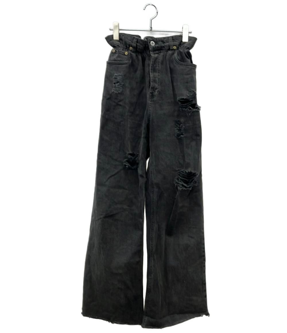 Miu Miu デニムパンツ ダメージ加工 GWP430 10KX レディース SIZE 25