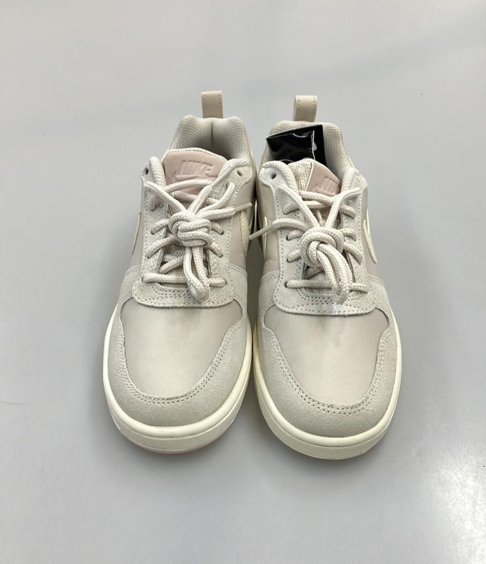 美品 ナイキ ローカットスニーカー COURT BOROUGH LOW PRM 861533-101 レディース SIZE 23.0 (M) NIKE