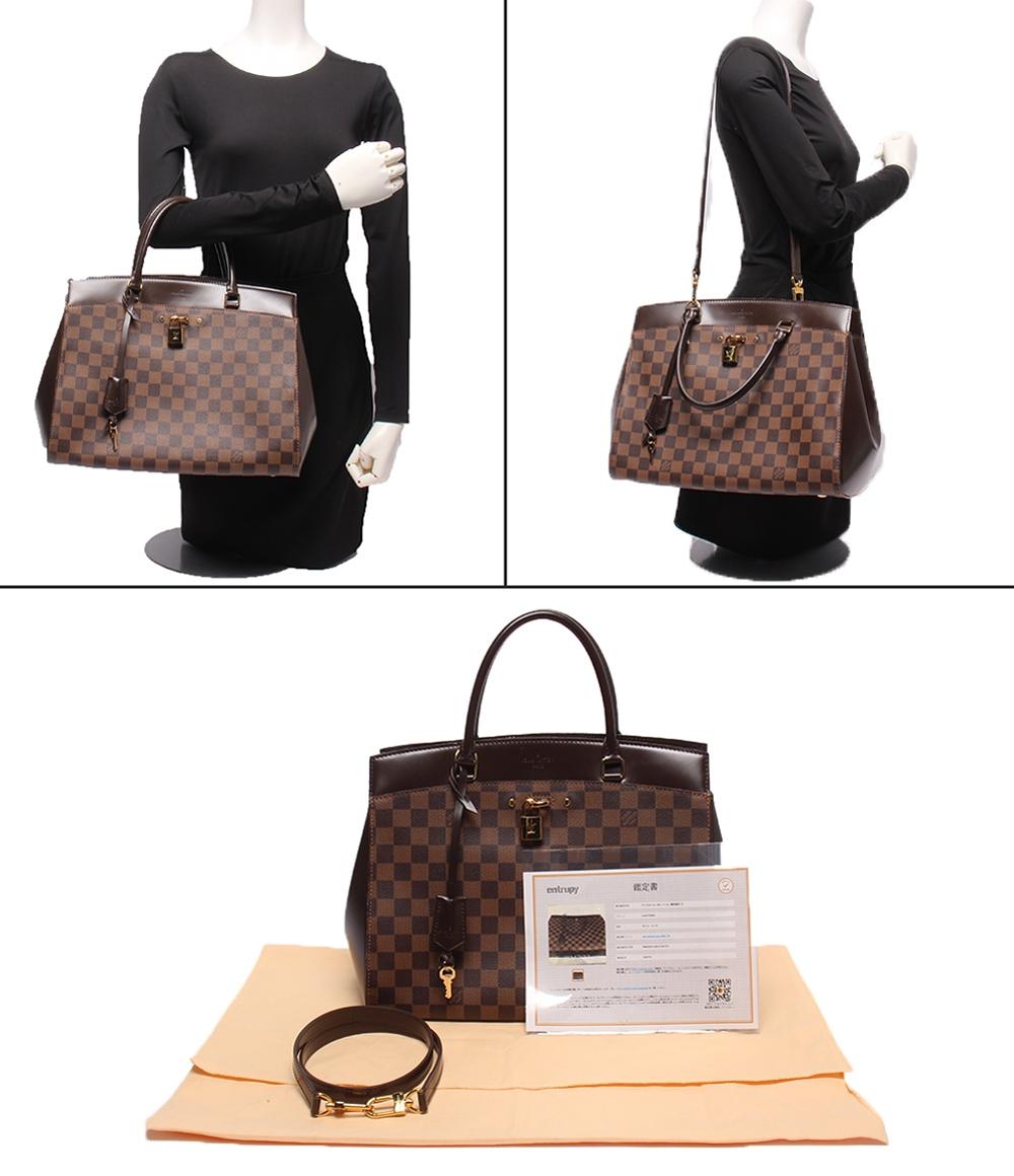 LOUIS VUITTON 2wayショルダーバッグ ハンドバッグ 肩掛け リヴォリMM ダミエ エヌベ N41150 レディース ルイ・ヴィトン