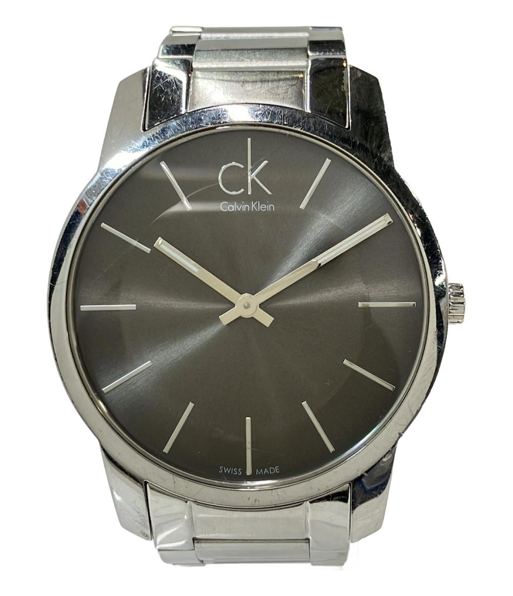 カルバンクライン 腕時計 クオーツ ブラック K2G 211 メンズ Calvin