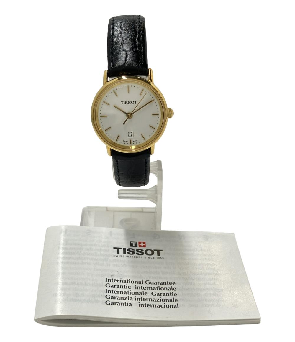 ティソ 腕時計 クオーツ ホワイト T862K レディース TISSOT