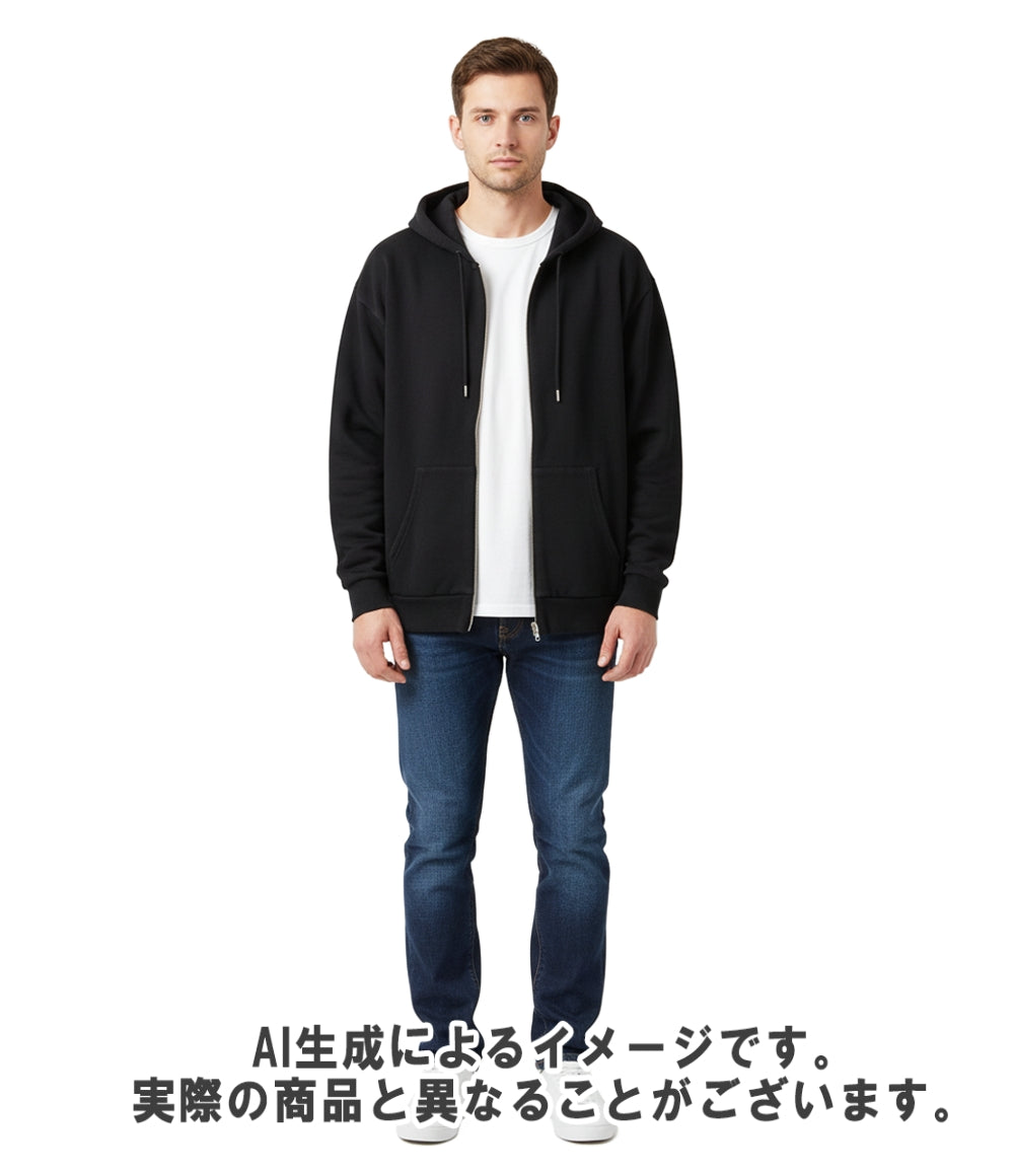 CELINE ジップアップパーカー ルーズジップフーディー 2Y497052H メンズ SIZE L セリーヌ