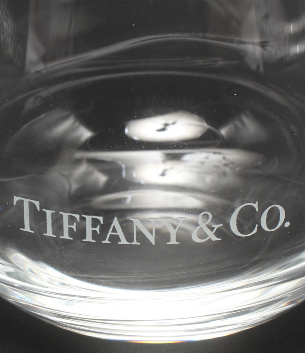 美品 Tiffany & Co. グラス タンブラー 2点セット ペア TCO ティファニー