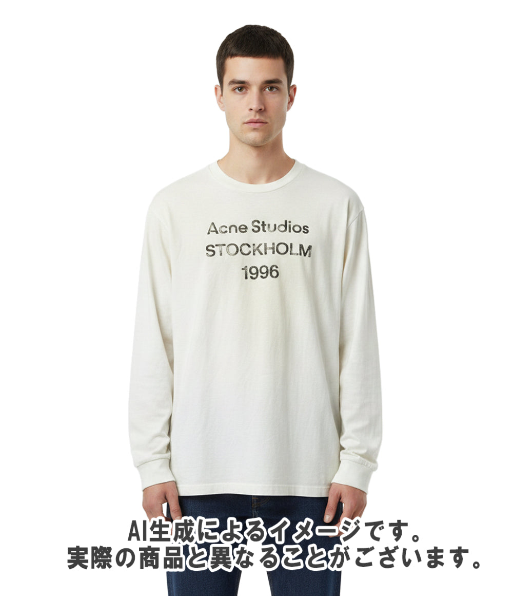 Acne Studios スプレー仕上げ1996ロゴTシャツ ダメージ加工 FN-UX-TSHI000016 メンズ レディース SIZE S アクネ ストゥディオズ
