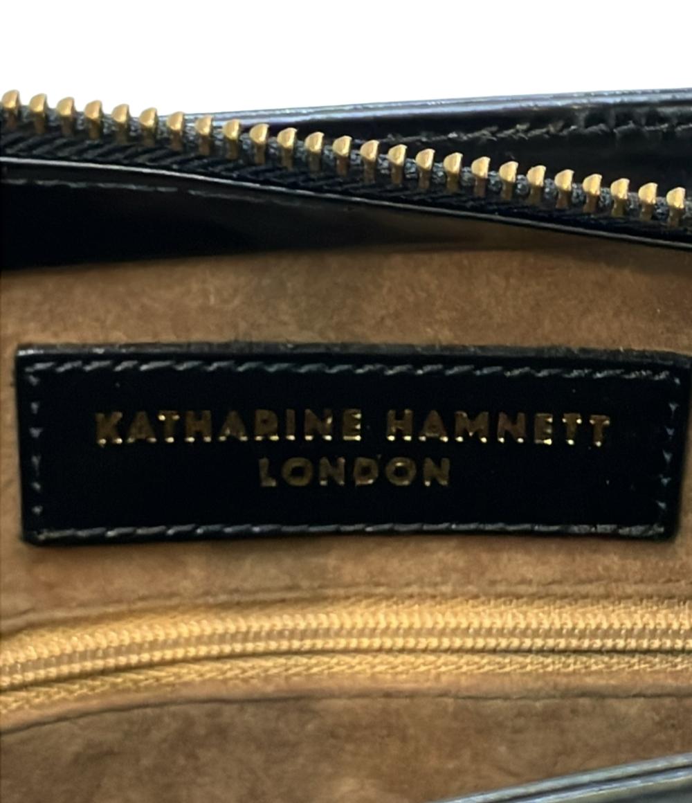 美品 KATHARINE HAMNETT LONDON ハンドバッグ レディース キャサリンハムネットロンドン