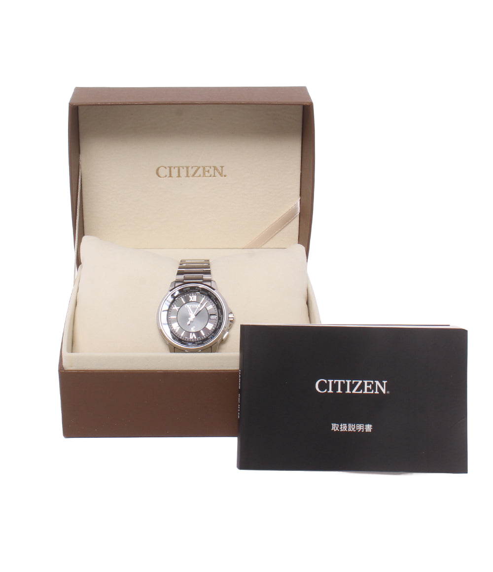 CITIZEN 腕時計 クロスシー xC ソーラー電波 ブラック H149-T018335 メンズ シチズン