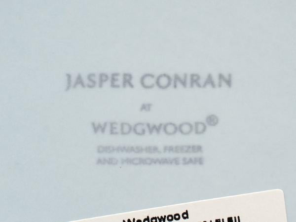 美品 WEDGWOOD カジュアルボール 皿 2点セット 15cm ジャスパー コンラン クリーム ブルー ウエッジウッド