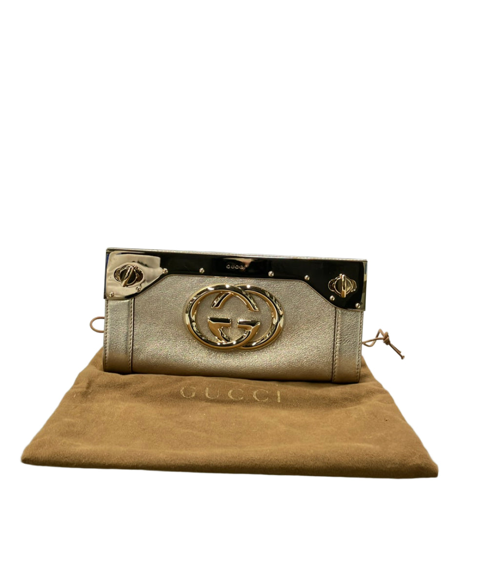 美品 GUCCI クラッチバッグ 172080 002045 レディース グッチ