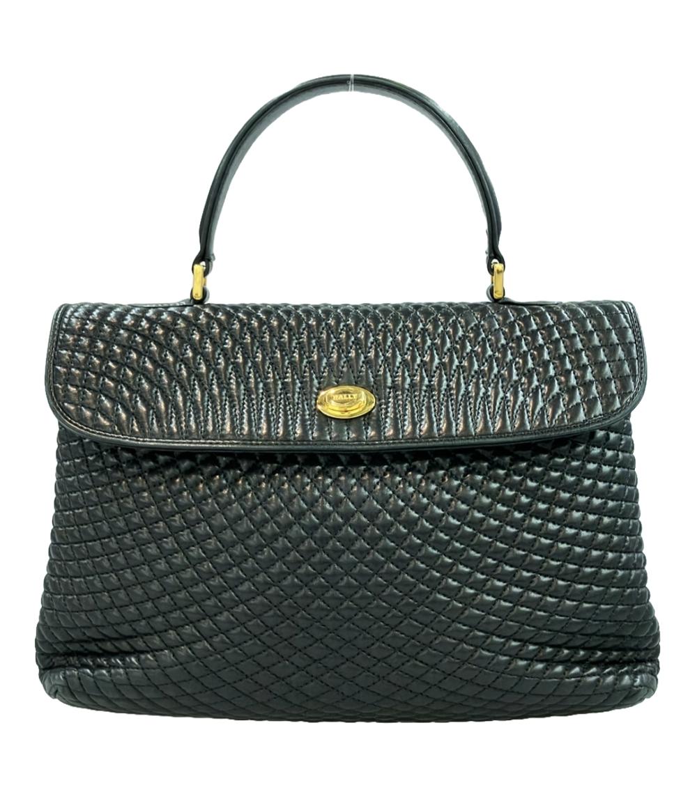 【美品】BALLY ハンドバッグ フォーマルバッグ キルティング ダークネイビー バリー キルティングハンドバッグ レディース BALLY – Rehello by BOOKOFF