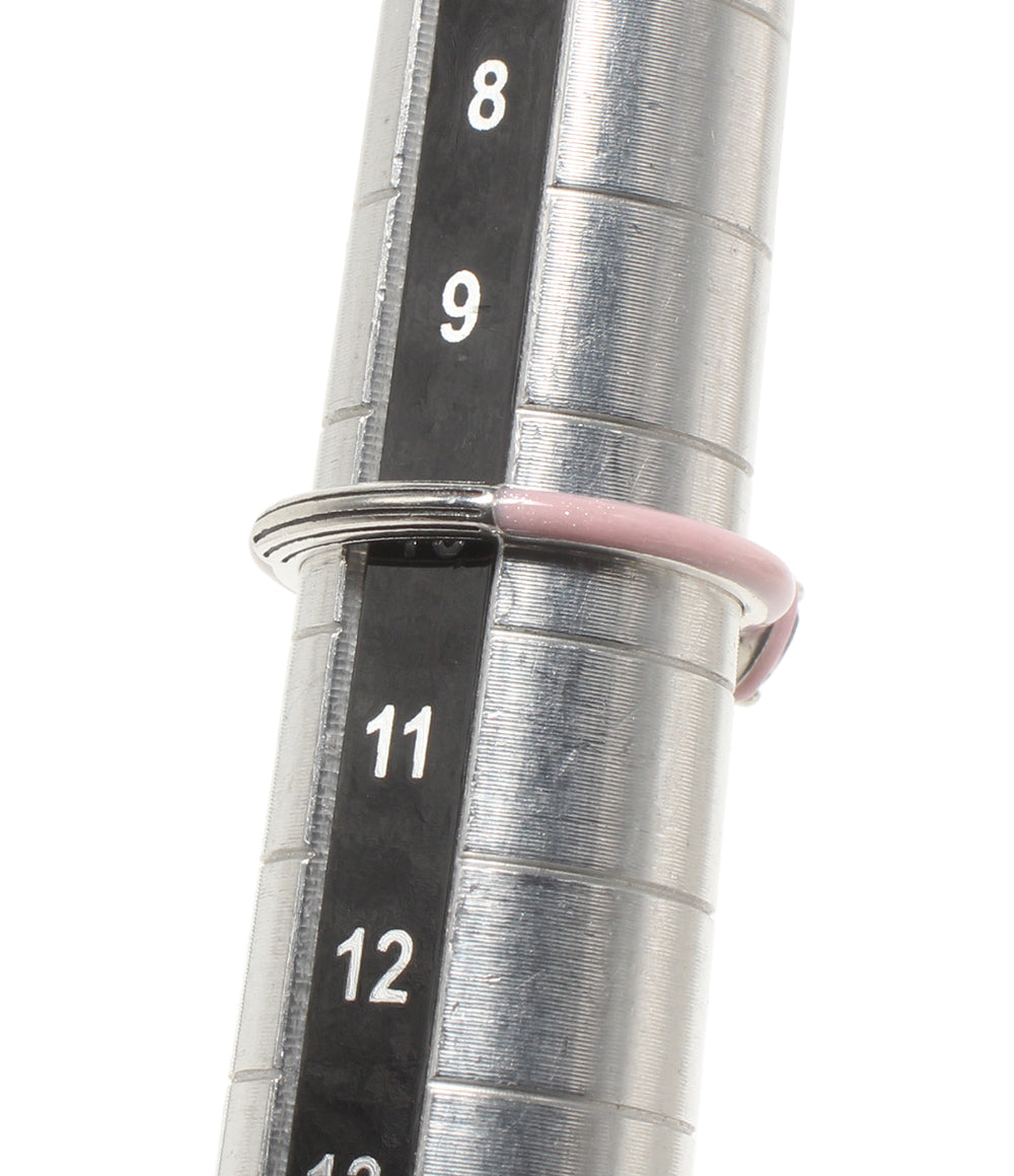 美品 PANDORA リング 指輪 SV925 ハート ピンク レディース SIZE 10号 パンドラ