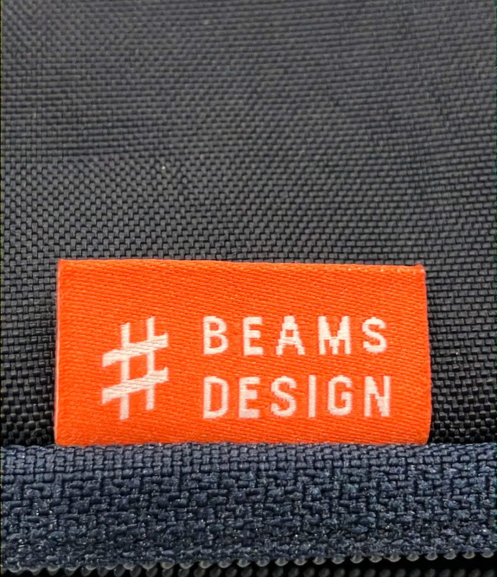 美品 BEAMS DESIGN ショルダーポーチ トラベルウォレット 2WAY 斜め掛け メンズ ビームスデザイン
