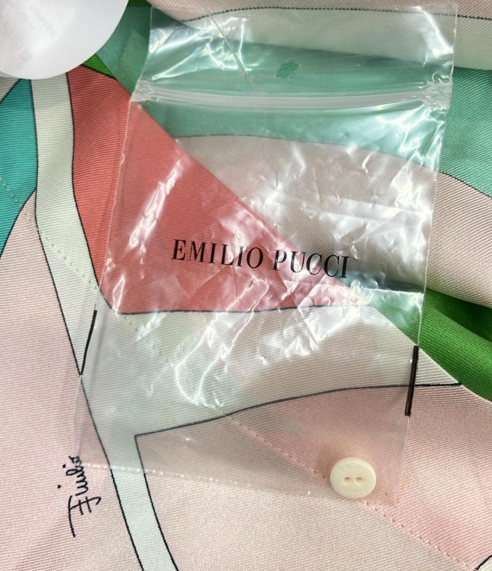 美品 Emilio Pucci 半袖ブラウス 9HRM81 レディース SIZE USA 2 (XS) エミリオ・プッチ