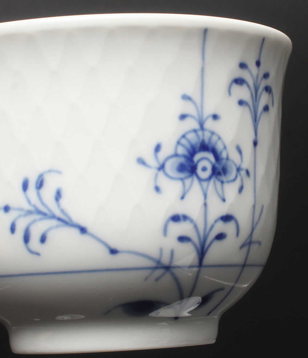 美品 Royal Copenhagen ティーセット ペア 2客 ブルーパルメッテ ロイヤルコペンハーゲン
