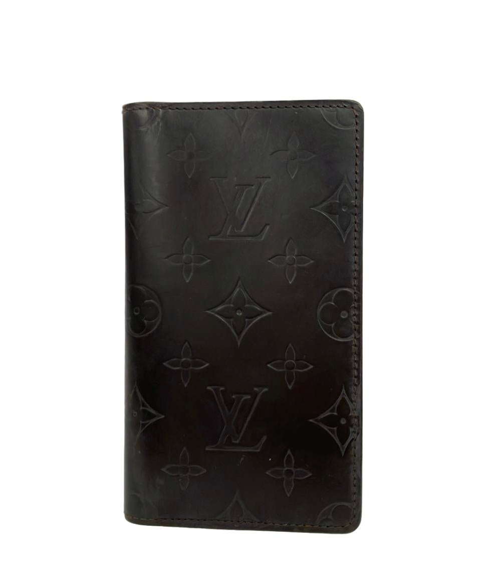 LOUIS VUITTON 手帳カバー モノグラムグラセ アジェンダ ポッシュ 
