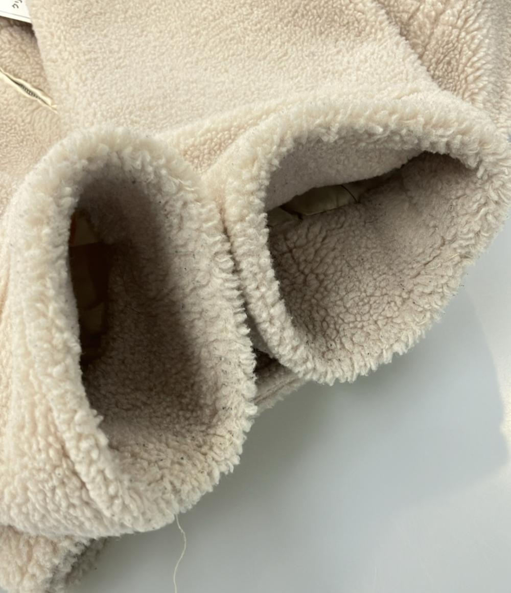 アンビー ウール混ボアショートジャケット アウター コート レディース SIZE F ENVYM