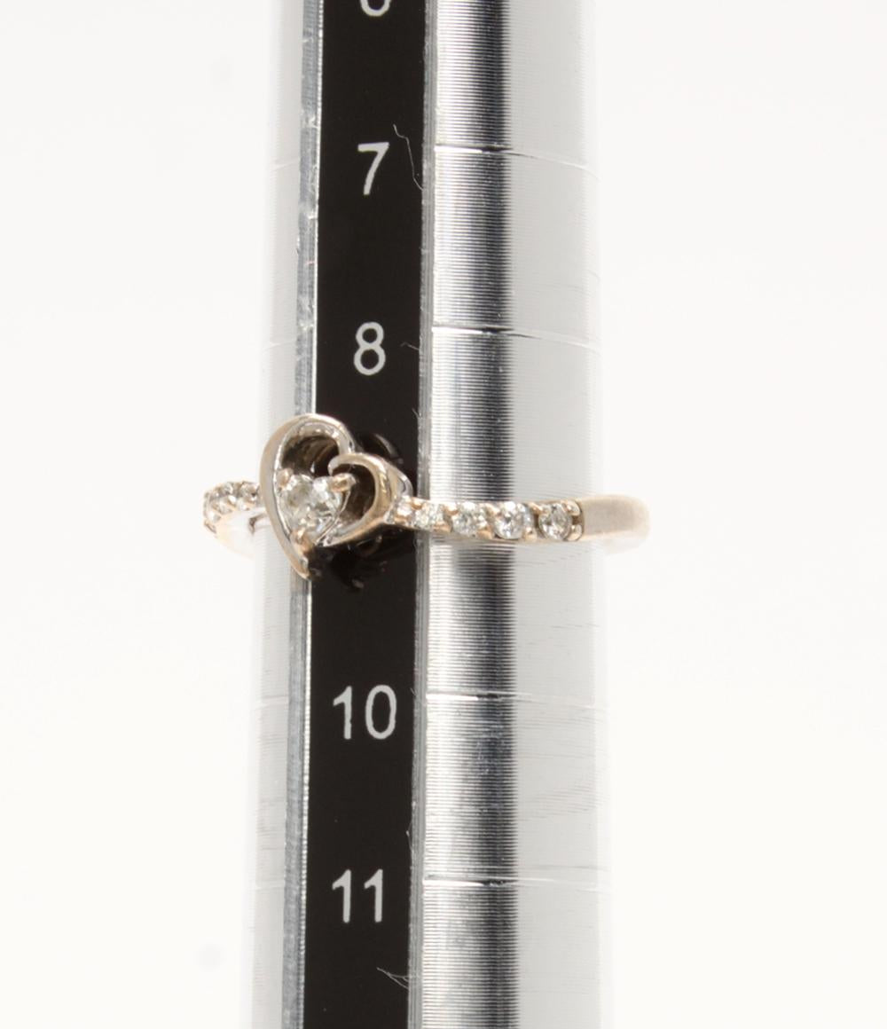 canal4℃ リング 指輪 ネックレス SV ハートモチーフ 2点セット レディース カナルヨンドシー