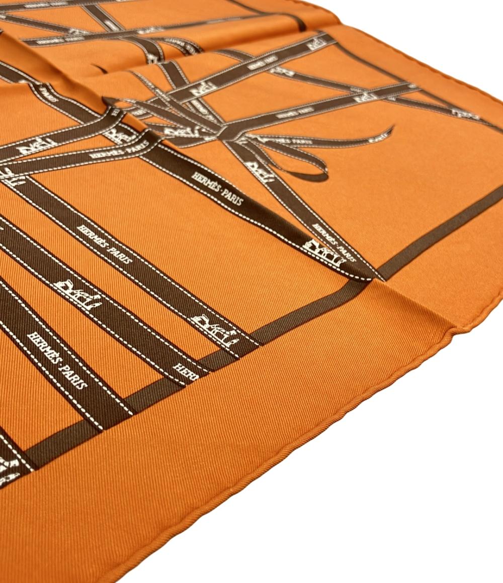 エルメス スカーフ プチカレ シルク 100% RIBON レディース HERMES