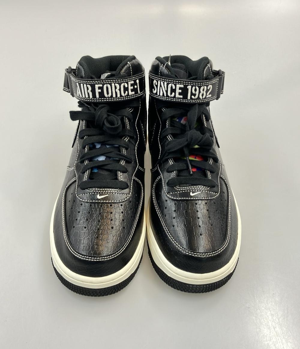 美品 NIKE ミドルカットスニーカー AIR FORCE 1 MID 07 LV8 DV1029-010 メンズ SIZE 27.5 (L) ナイキ