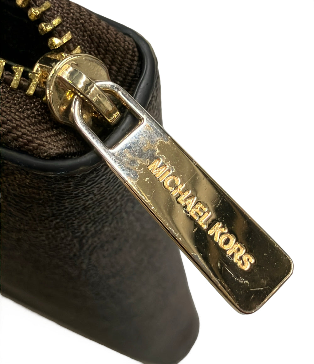 MICHAEL KORS ラウンドファスナー長財布 レディース マイケルコース