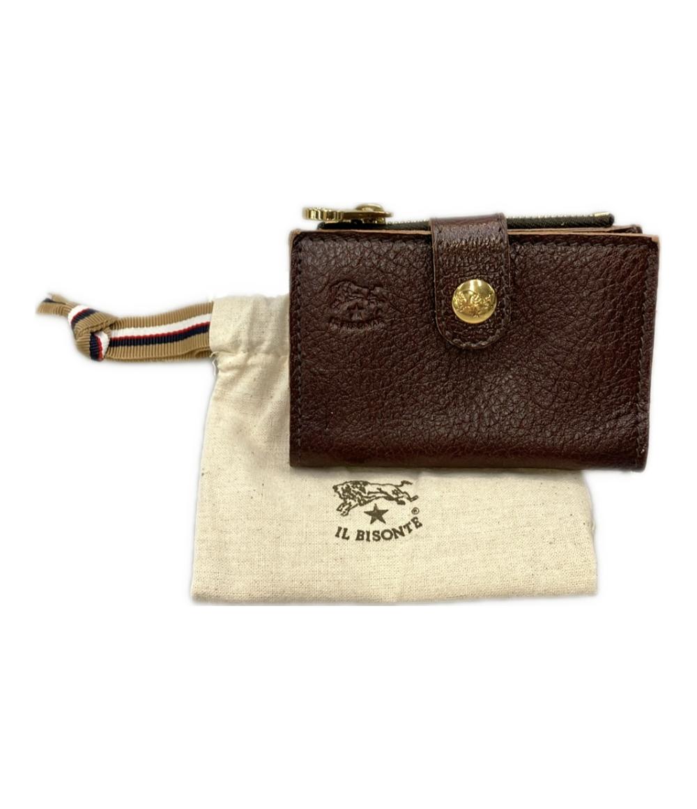 イルビゾンテ 4連キーケース コインケース キーリング付き メンズ IL BISONTE