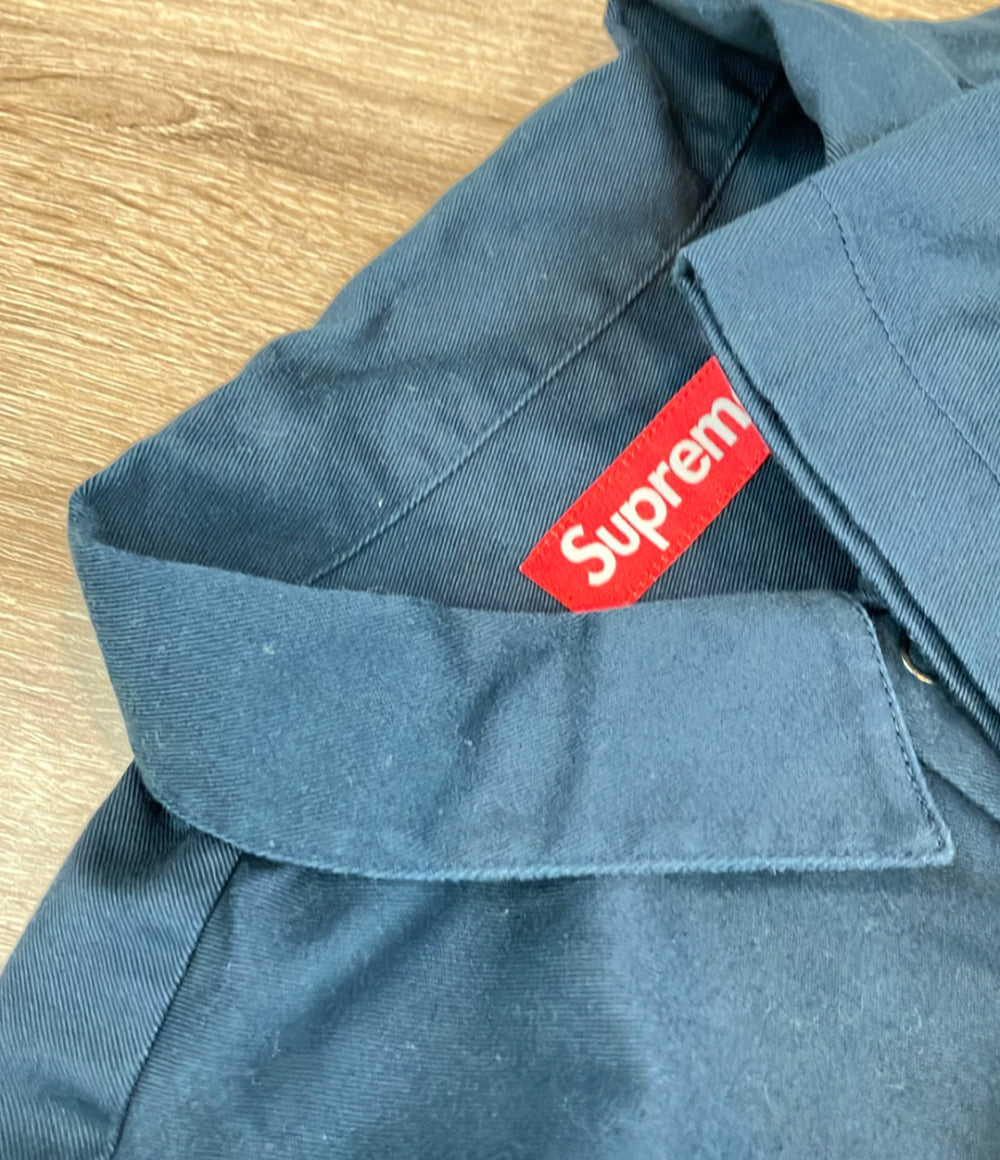 Supreme 半袖シャツ 21ss フロントボタン Dog S S Work Shirt メンズ SIZE L シュプリーム