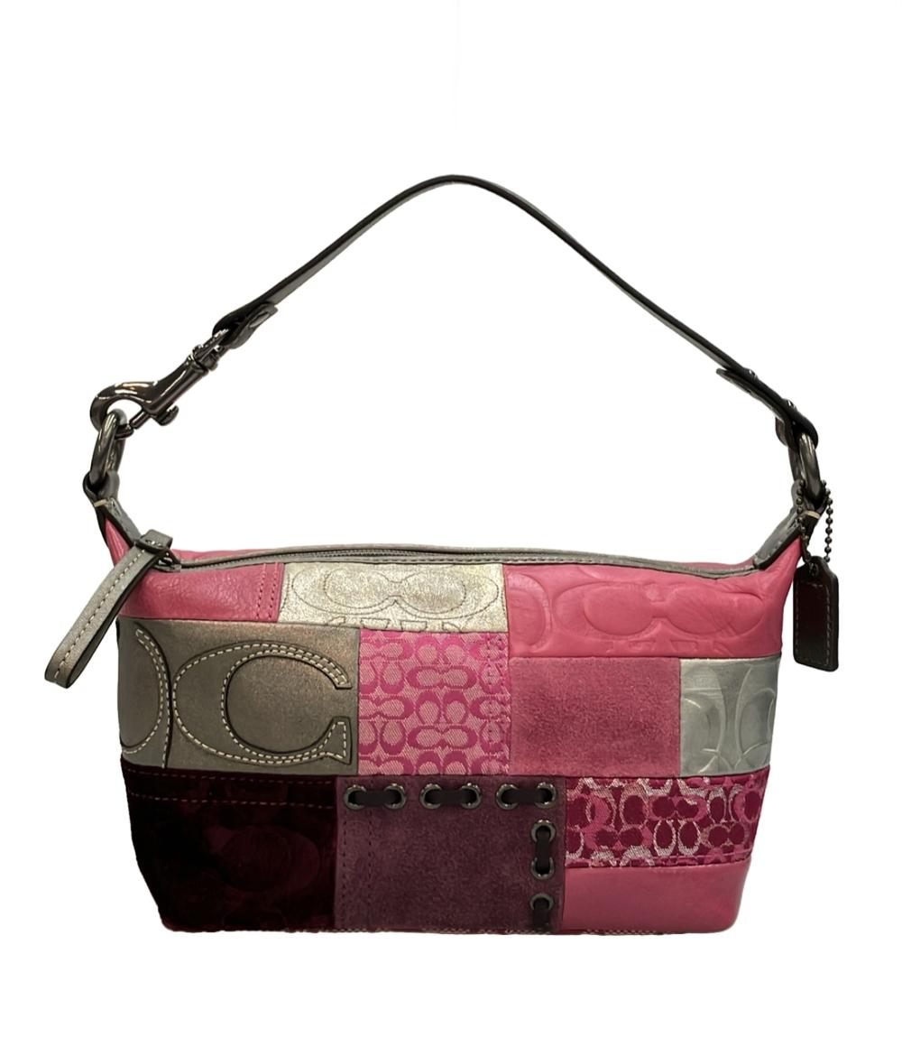 訳あり　未使用　COACH マルチカラー パッチワークポーチ り*な様 COACH マルチカラーパッチワークポーチ 【公式通販】