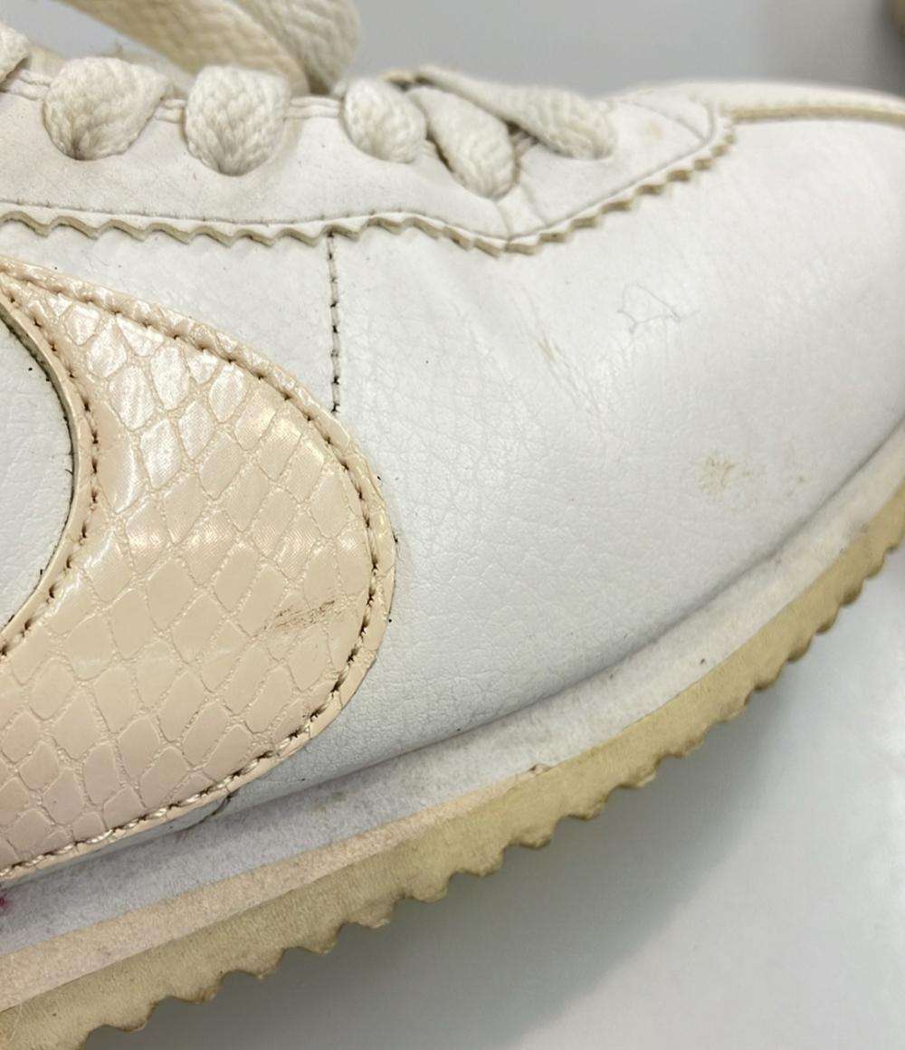 ナイキ ローカットスニーカー CLASSIC CORTEZ LEATHER 807471-109 レディース SIZE 24 (L) NIKE