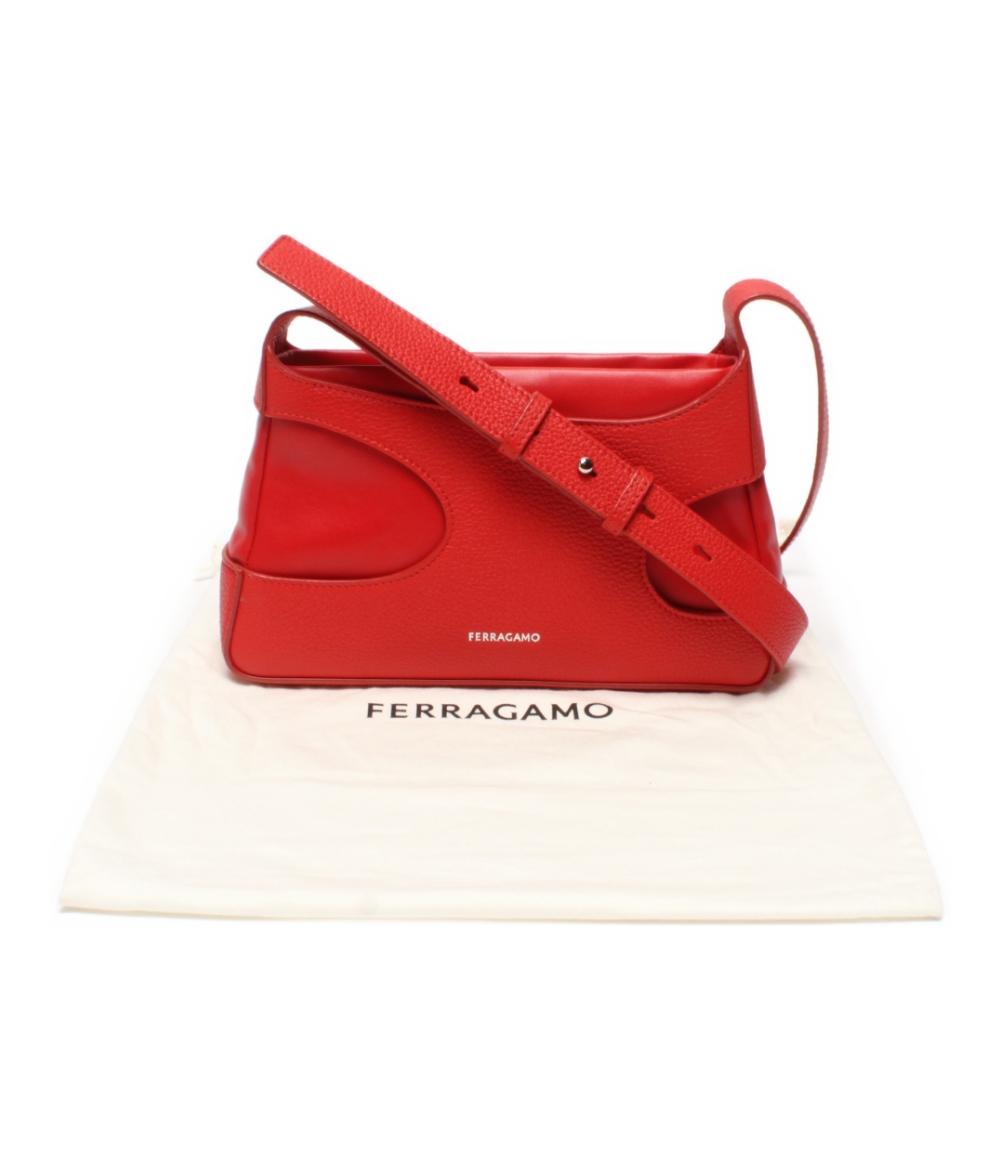 Salvatore Ferragamo カットアウト ショルダーバッグ 斜め掛け レディース サルヴァトーレフェラガモ