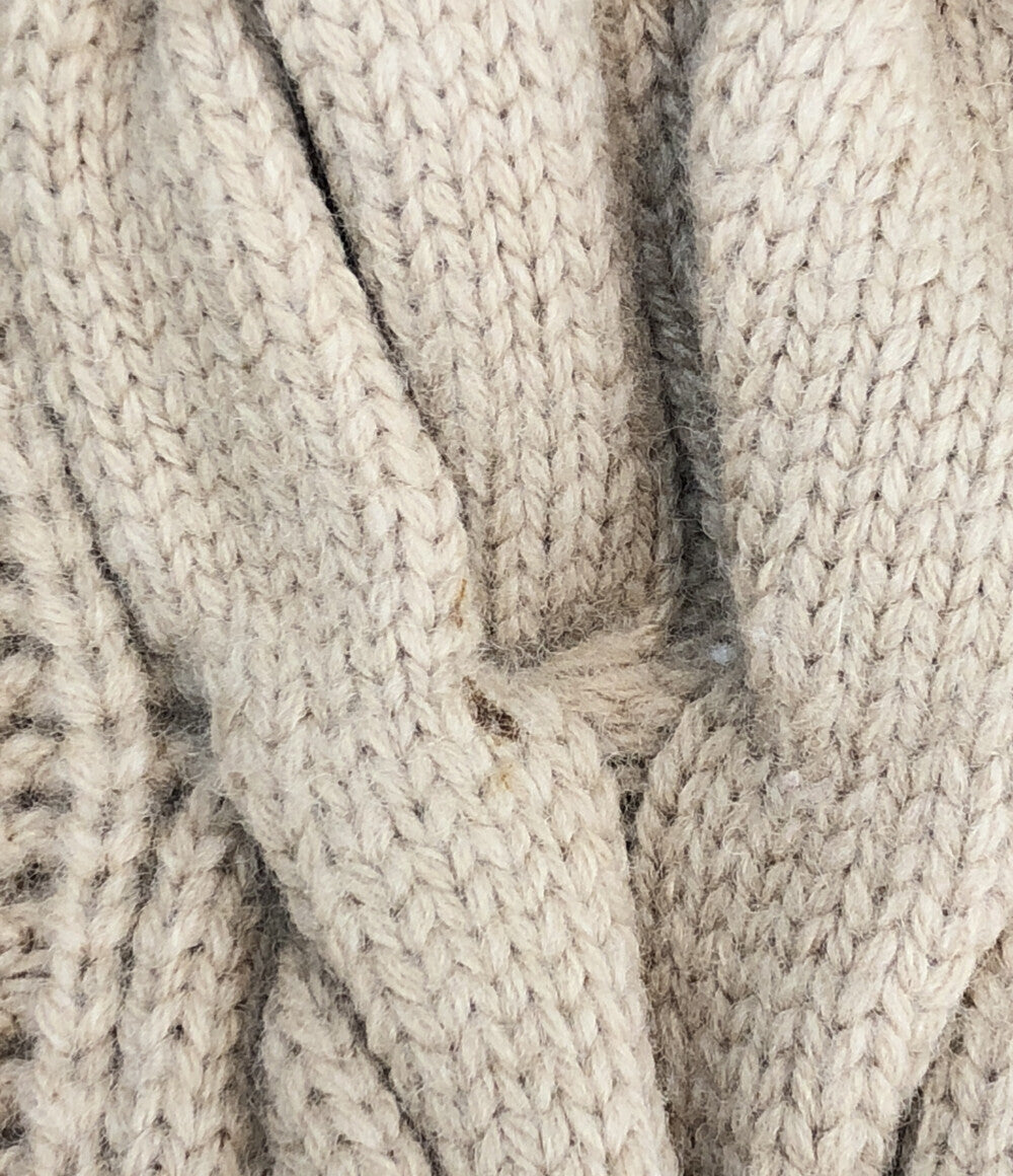 エストネーション ケーブルフリンジニット レディース SIZE F (M) ESTNATION