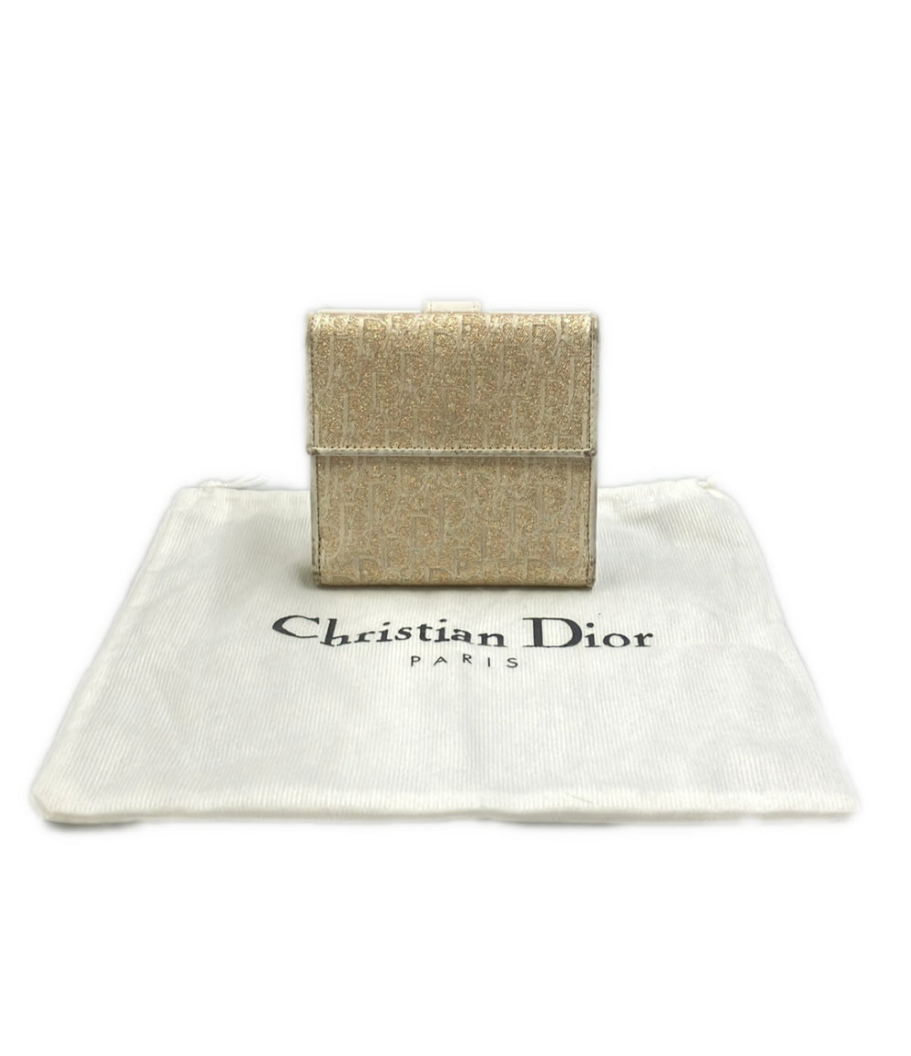 Christian Dior 二つ折り財布 トロッター レディース クリスチャンディオール