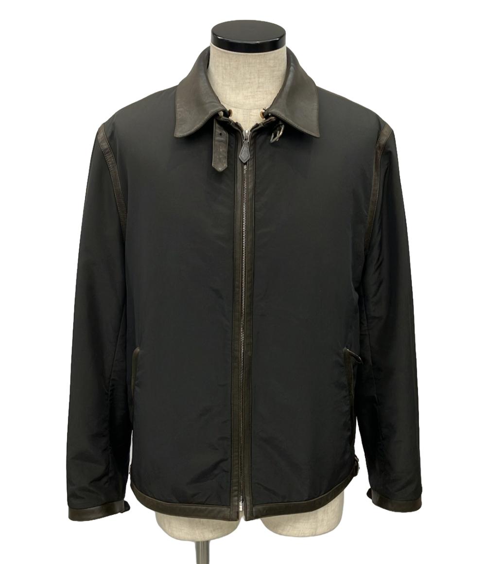 エルメス ライダースジャケット メンズ SIZE 50 (XL) HERMES – Rehello エルメス ライダースジャケット メンズ SIZE 50 (XL) HERMES – Rehello
