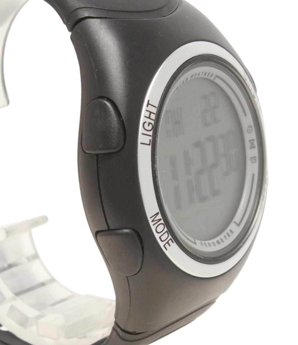 美品 LAD WEATHER 腕時計 PEDOMETER クオーツ レディース メンズ ラドウェザー