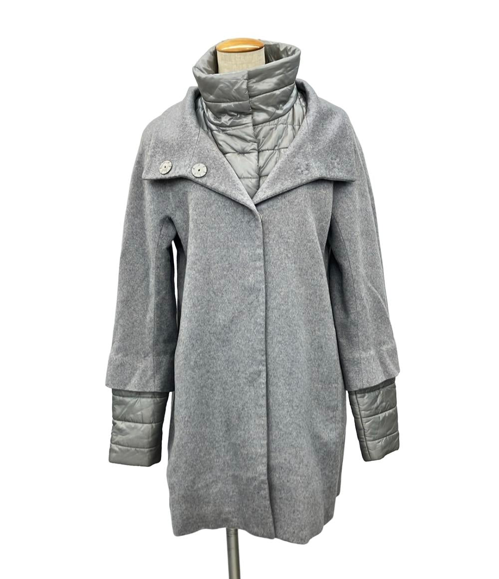 ノ*マ様 ヘルノ　42 ジャケット　ジャンパー　コート　カシミア ロングコート アウトレット】HERNO ヘルノ ライナー付き コート/カシミヤコート