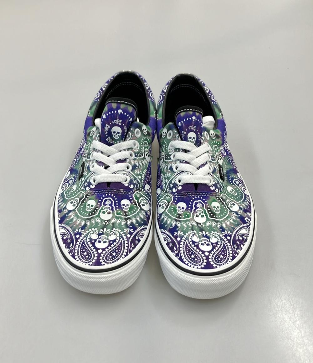 美品 バンズ ローカットスニーカー スカル ペイズリー柄 メンズ SIZE 28.5 (XL) VANS