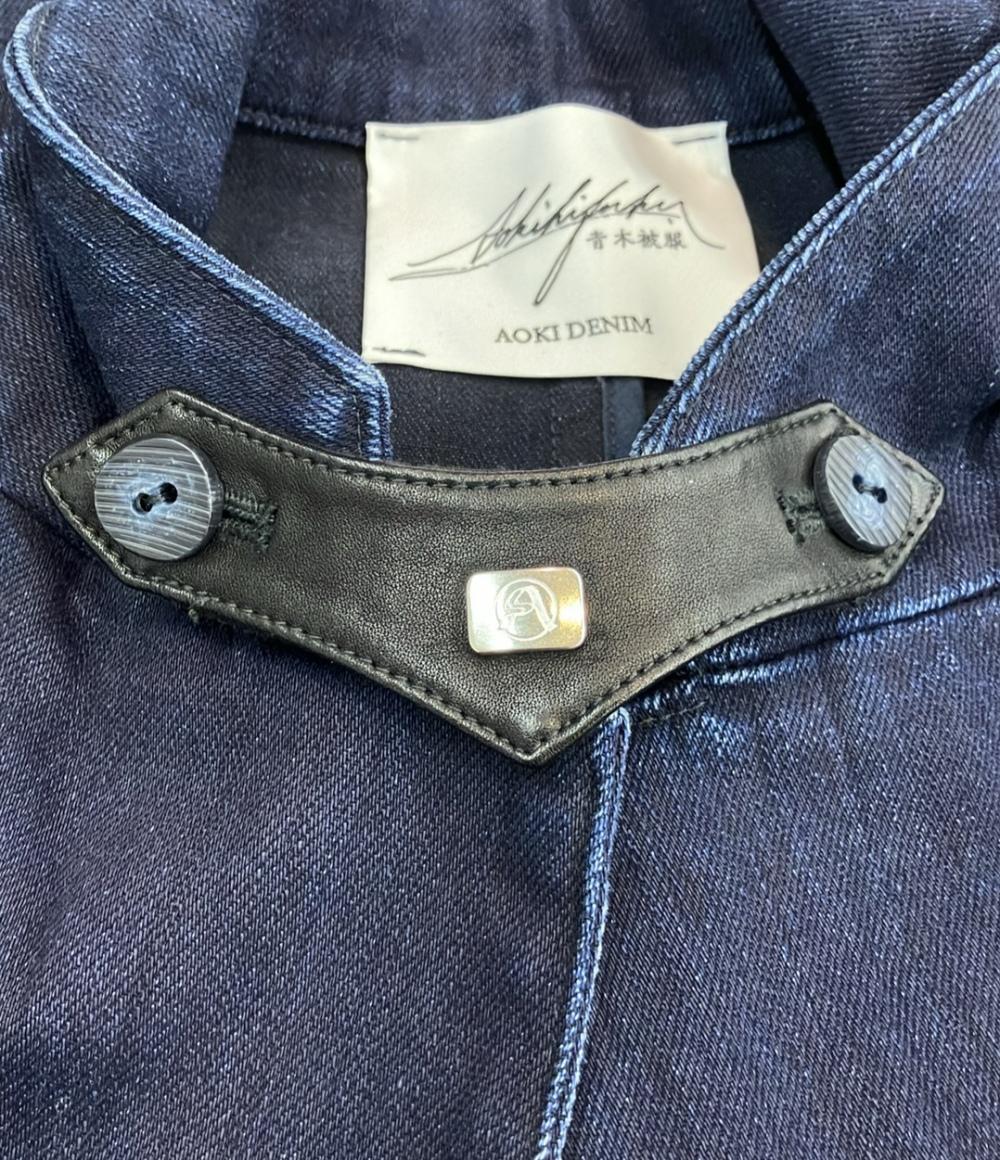 青木被服 テーラード デニムジャケット メンズ SIZE M アオキ ヒフク