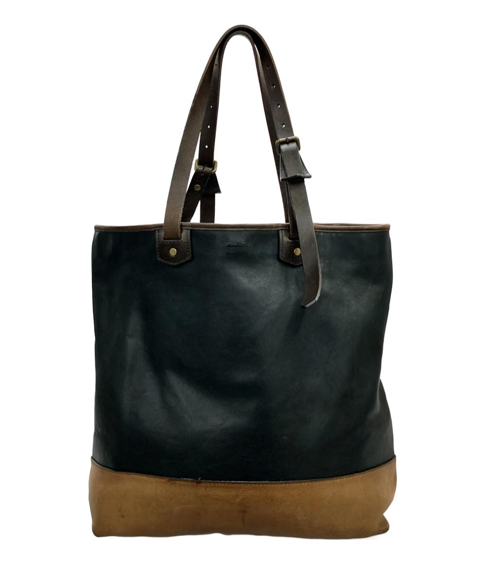 COACH トートバッグ ブリーカー カラーブロック ショッパー レザー