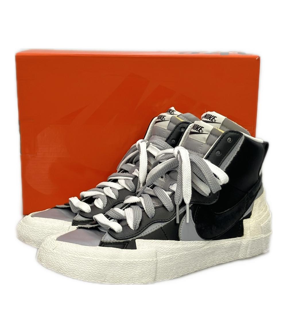 NIKE Sacai ハイカットスニーカー ブレーザーミッド BV0072-002 メンズ