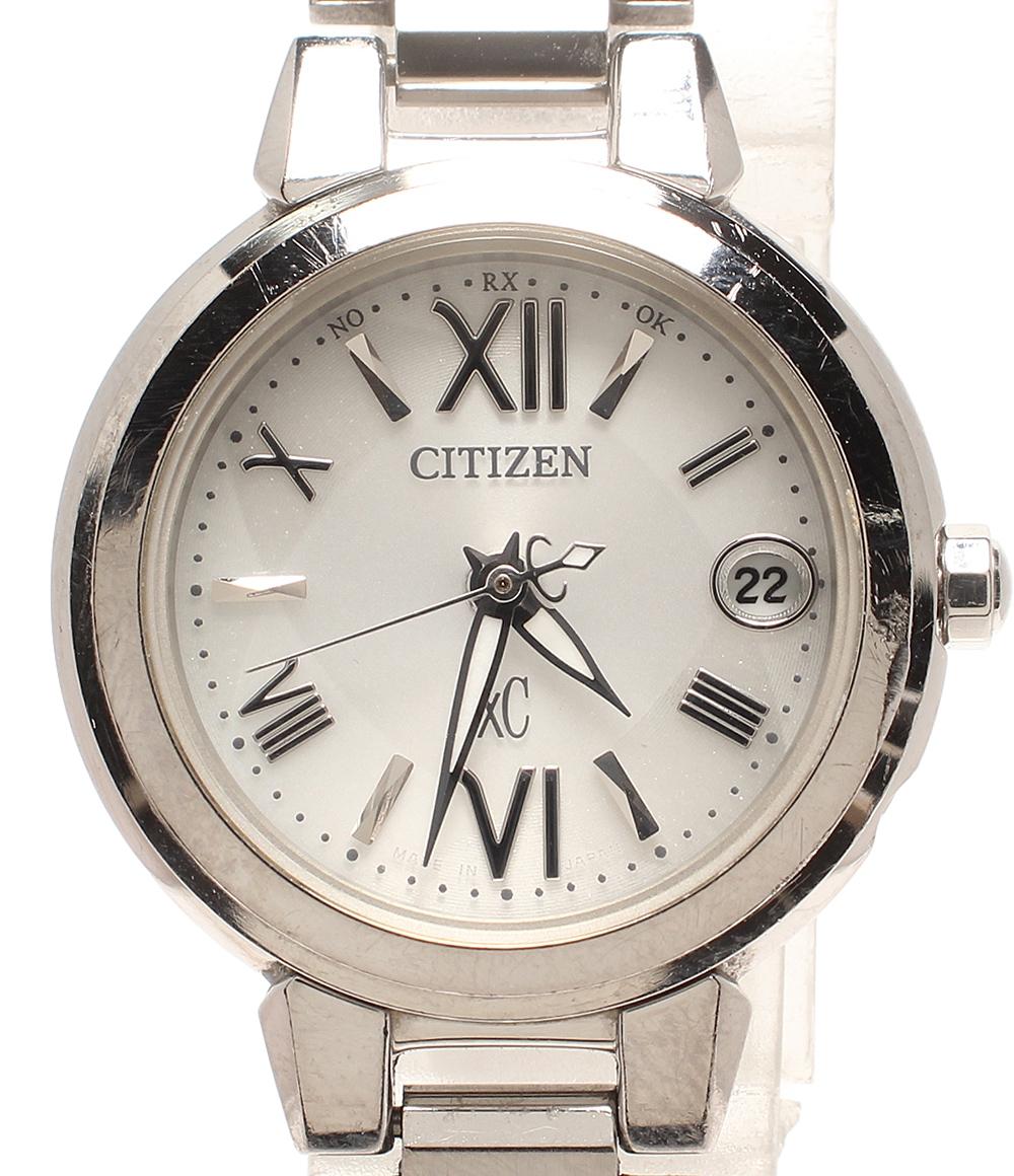 CITIZEN 腕時計 XC クロスシー ソーラー シルバー H058-T016545