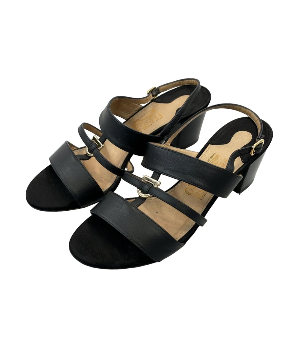 Salvatore Ferragamo ストラップサンダル レザー ガンチーニ Salvatore Ferragamo ストラップサンダル ガンチーニ レディース SIZE