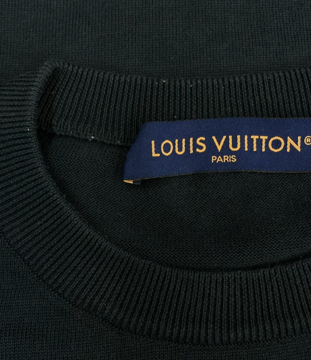 ルイ・ヴィトン 半袖ニット クルーネック RM232 AUR HPN83W メンズ SIZE L LOUIS VUITTON