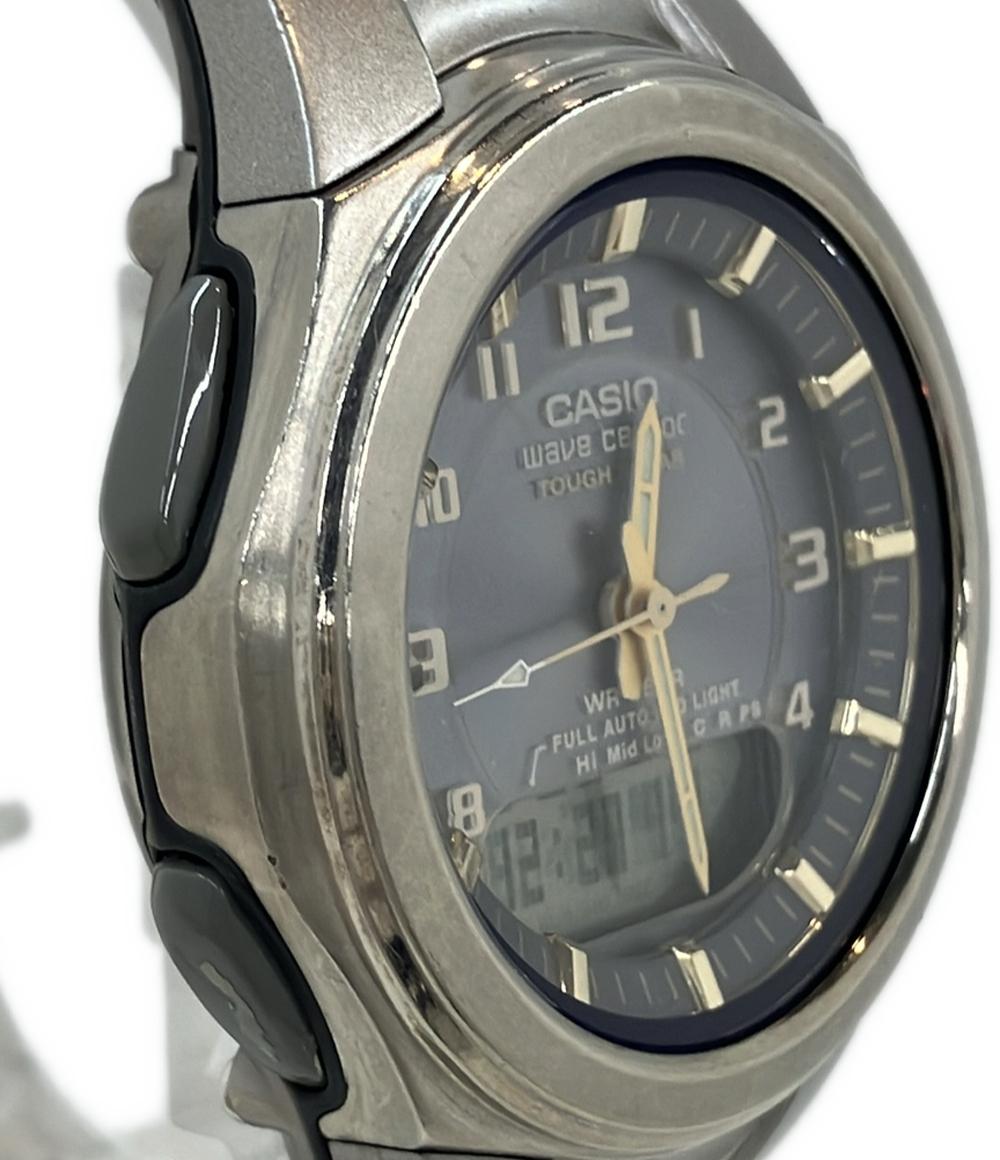 CASIO 腕時計 ウェーブセプター ソーラー WVA-400TJ メンズ カシオ
