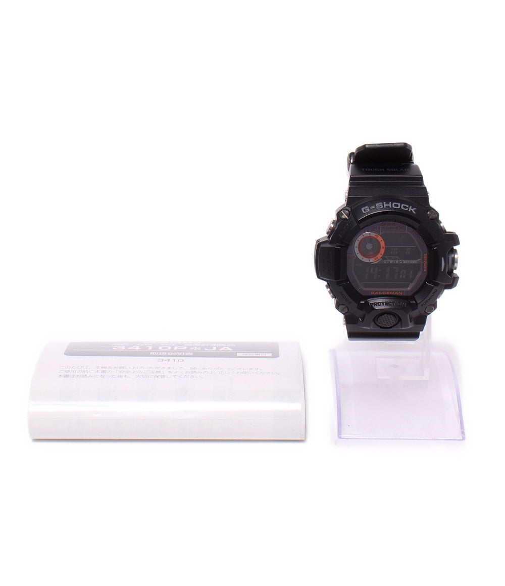 CASIO 腕時計 レンジマン RANGEMAN G-SHOCK ソーラー電波 ブラック GW-9400BJ メンズ カシオ