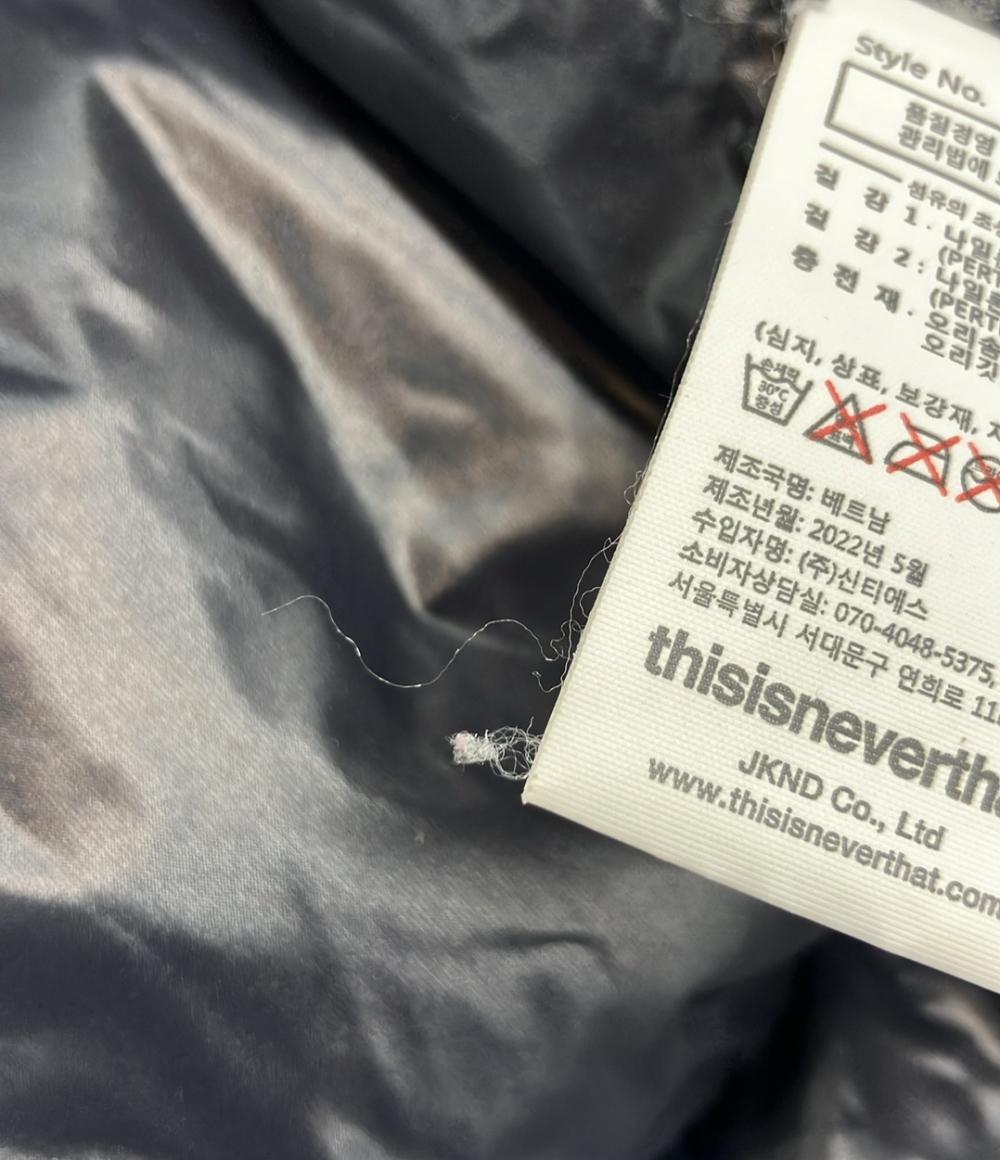 thisisneverthat ダウンジャケット PERTEX T DOWN JACKET FLOWER レディース SIZE L ディスイズネバーザット