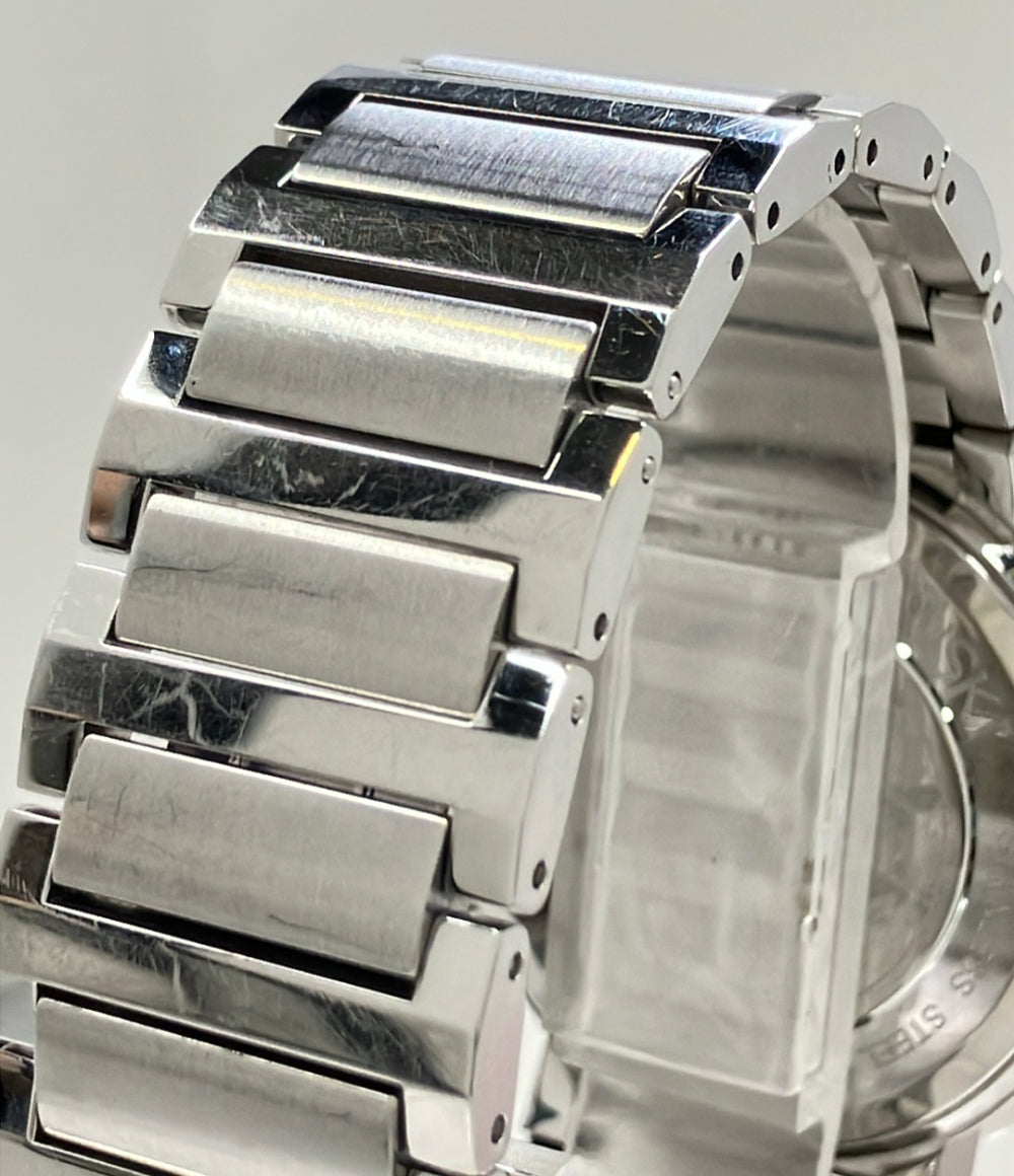 SWAROVSKI 腕時計 クオーツ ブラック メンズ スワロフスキー