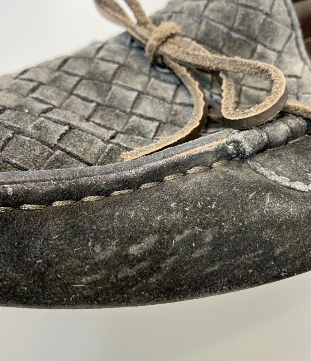 ボッテガ・ヴェネタ デッキシューズ イントレチャート メンズ SIZE 42 (L) BOTTEGA VENETA