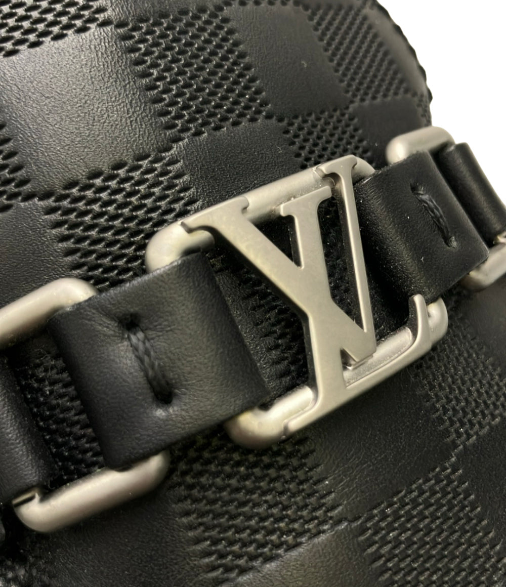 LOUIS VUITTON ダミエ ドライビングシューズ ND 1114 メンズ SIZE M 9 ルイ・ヴィトン